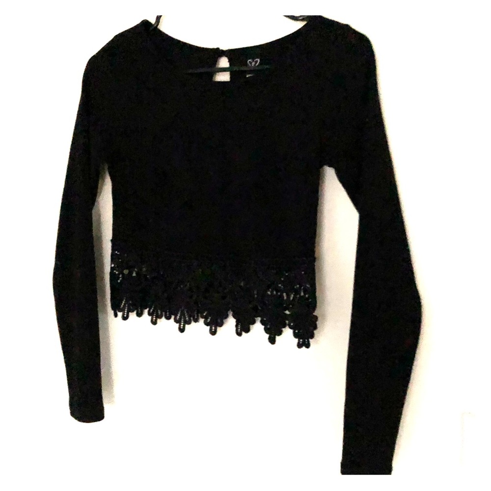 Open Back Crop Top
